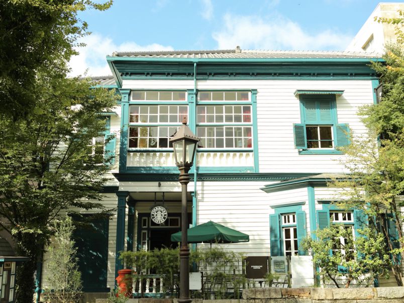 フォトジェニックすぎる神戸のスターバックスは 洋館の建物がおしゃれ るるぶ More