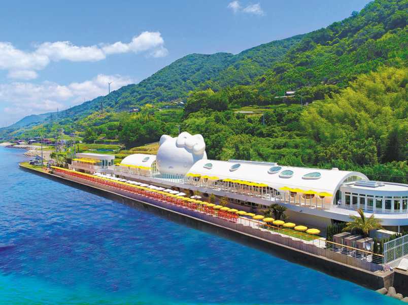 淡路島に巨大キティちゃん現る！大人でも楽しめる「HELLO KITTY SMILE