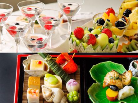 今だけ特別価格！女子会にぴったりのイタリアン&美しい庭園のホテル和食