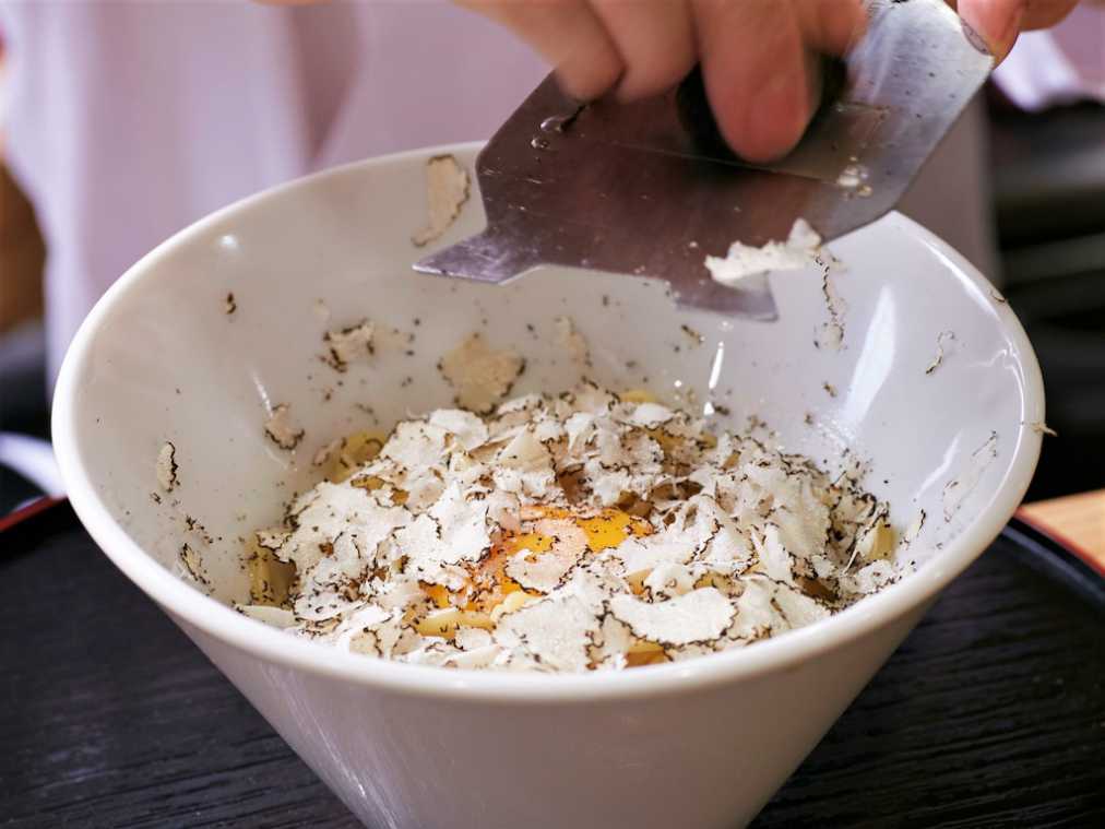 トリュフ油soba(数量限定) 3200円