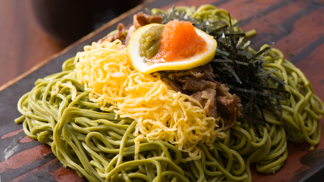kawara名物!瓦そば1380円(税抜)